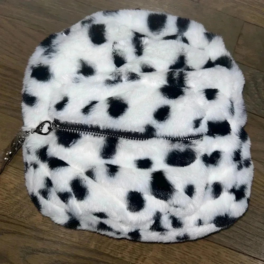 Gilda Paris Faux Fur Mini Backpack